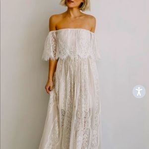 lace maxi dress